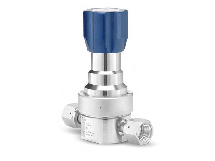 Rotarex UHP pressure regulator