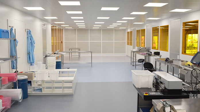 Teesing cleanroom