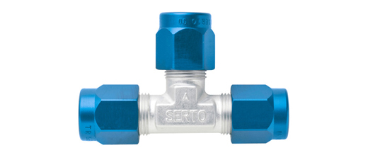 Serto Aluminium T fitting