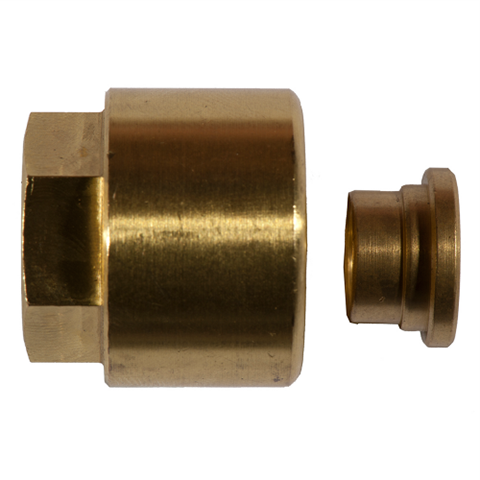 11017870 Nut connection for pressure gauge