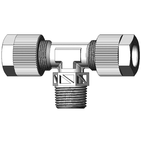 18043000 T adapter koppelingen (G) Serto T adapter koppelingen