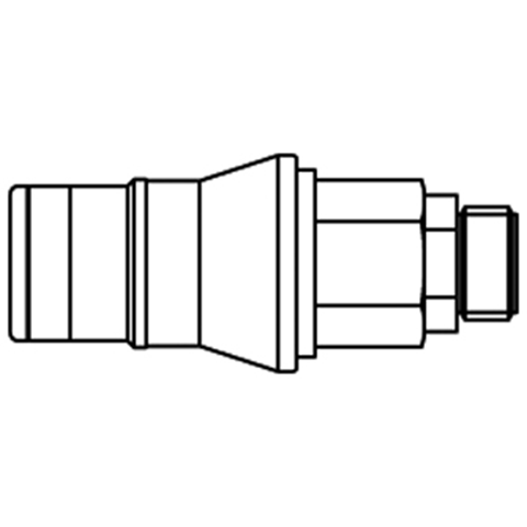 48830805 Snelkoppeling - Enkel Afsluitend - Buitendraad Snelkoppeling met enkelzijdige afsluiting gecodeerd - Rectukey. Het koppeling systeem is eenvoudig met een hand te bedienen De mechanische codering voorkomt 'verkeerde' aansluitingen en de kleurcodering maakt het ook visueel makkelijk herkenbaar welke koppeling bij welke nippel hoort, wanneer er meerdere snelkoppelingen aangesloten moeten worden.