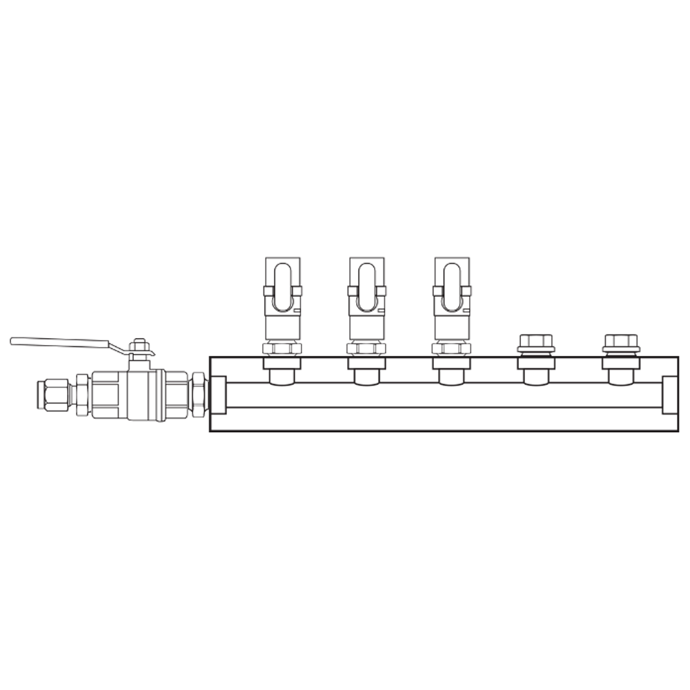 M1031020 Manifolds Brass