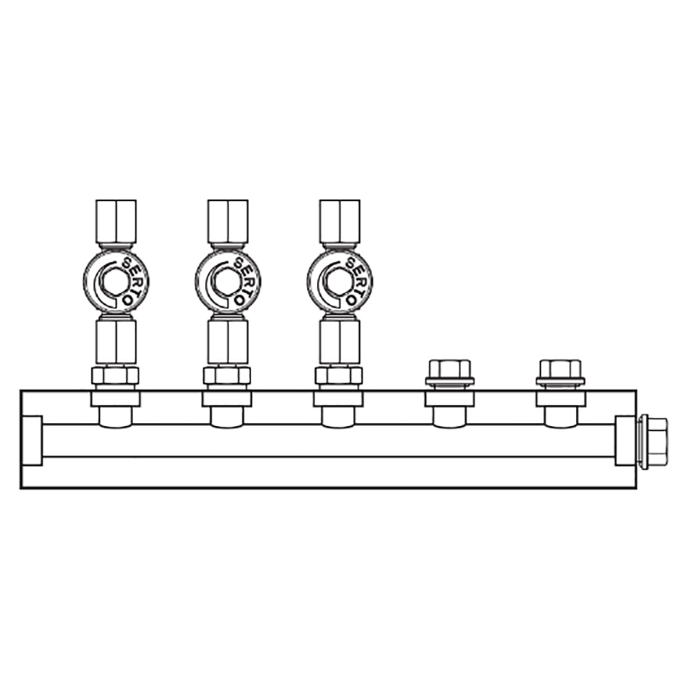 M2035001 Manifolds Stainless Steel Single Sided