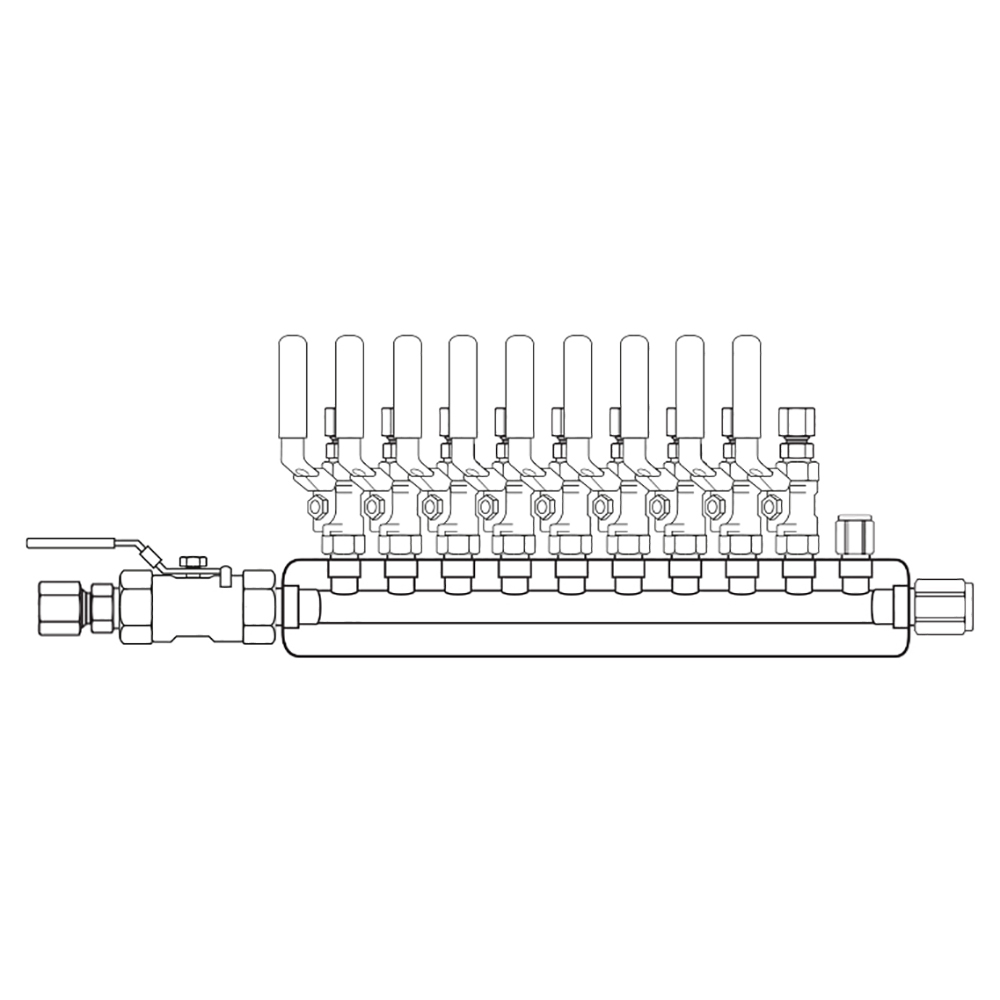 M3094231 Manifolds Stainless Steel Single Sided