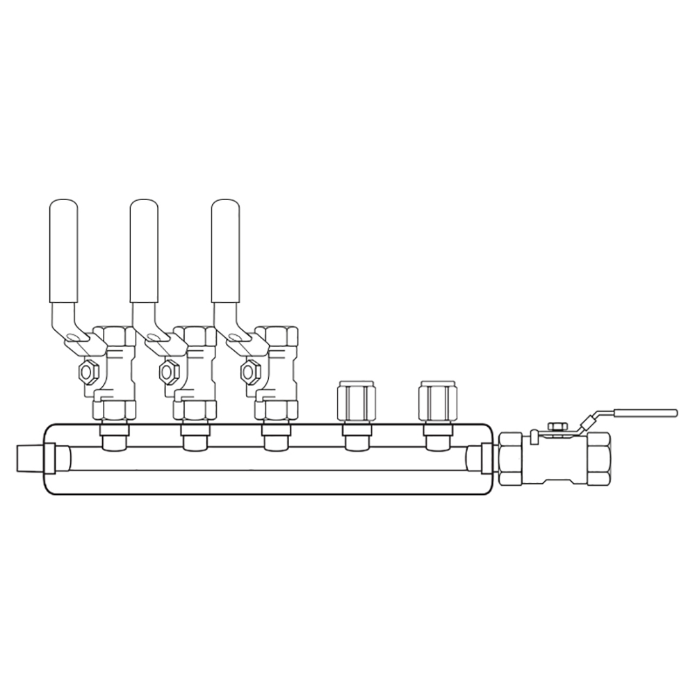 M4034002 Manifolds Stainless Steel Single Sided