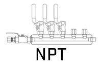 Manifold SS Welded NPT